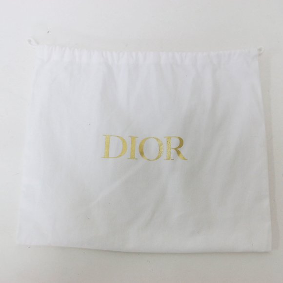 Christian Dior Pouch Black White Plan de Paris with Strap Jacquard - Picture 10 of 11